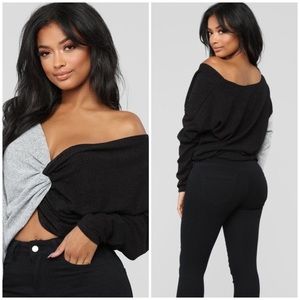 Fashion Nova Knot Alike sweater